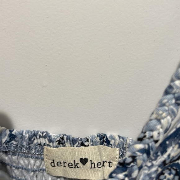 Derek Heart Blue design Dress - Picture 3 of 5